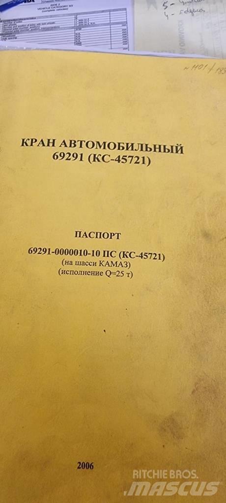 Kamaz 25T Kraner til alt terræn