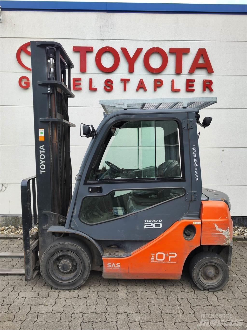 Toyota 02-8FDF20 Diesel gaffeltrucks