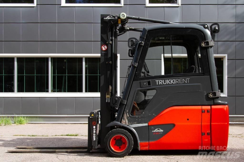 Linde E20L-02 El gaffeltrucks
