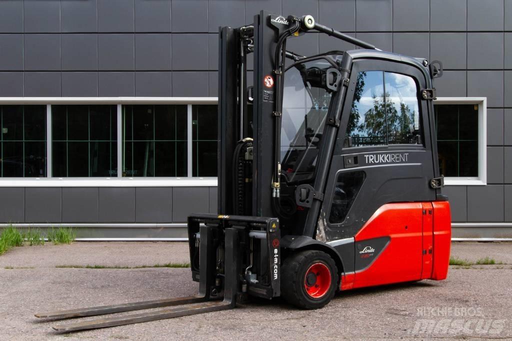 Linde E20L-02 El gaffeltrucks