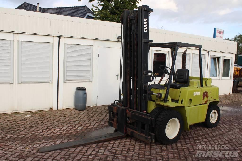 Clark C500 Y 80 PD Diesel gaffeltrucks