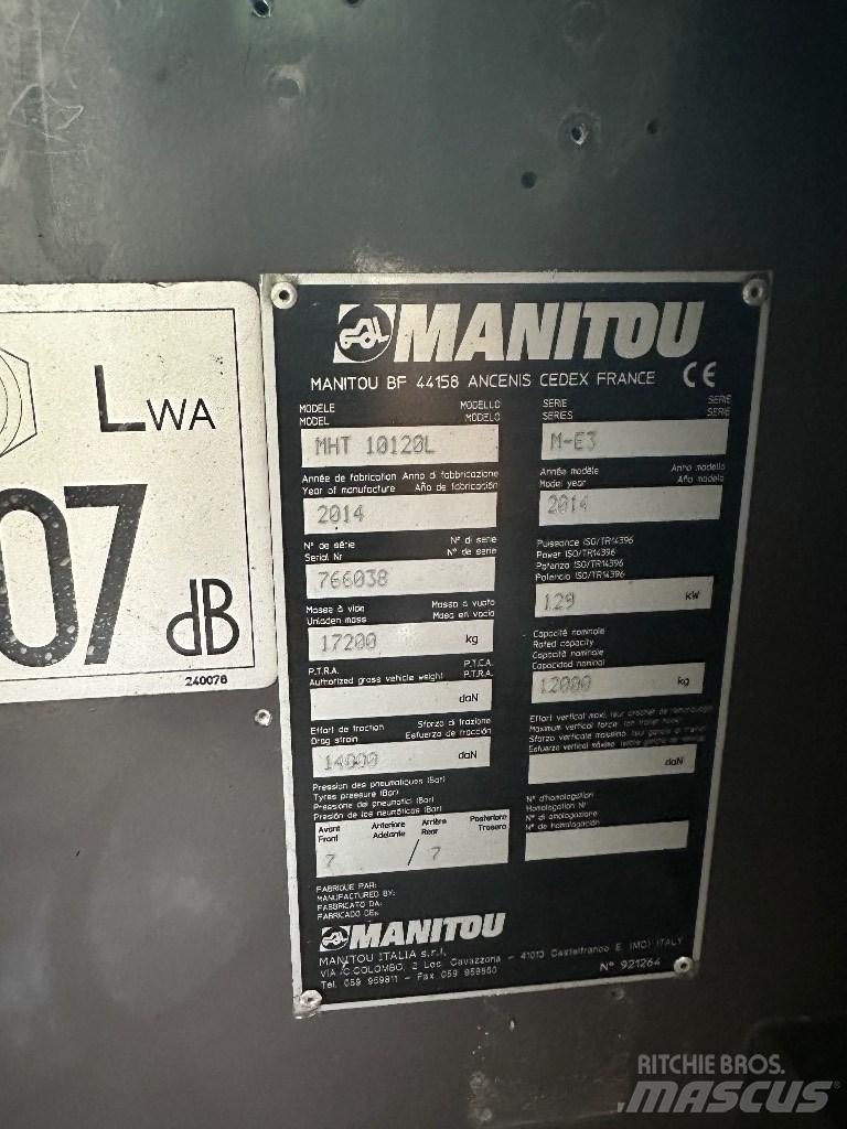 Manitou MHT 10120 L Teleskoplæssere