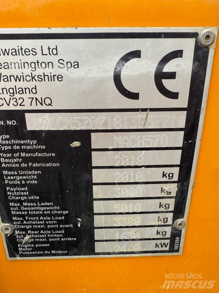 Thwaites 3 ton Dumpere