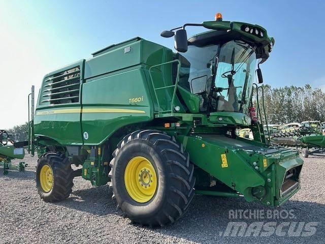 John Deere T660 i Mejetærskere