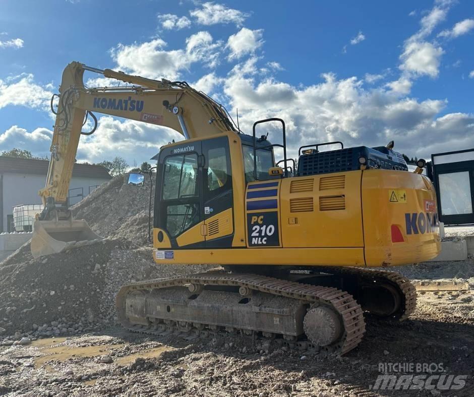 Komatsu PC 210 NLC Gravemaskiner på larvebånd