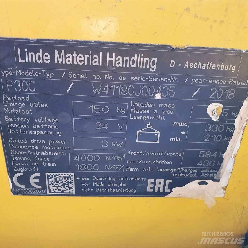 Linde P30C Bugsertruck