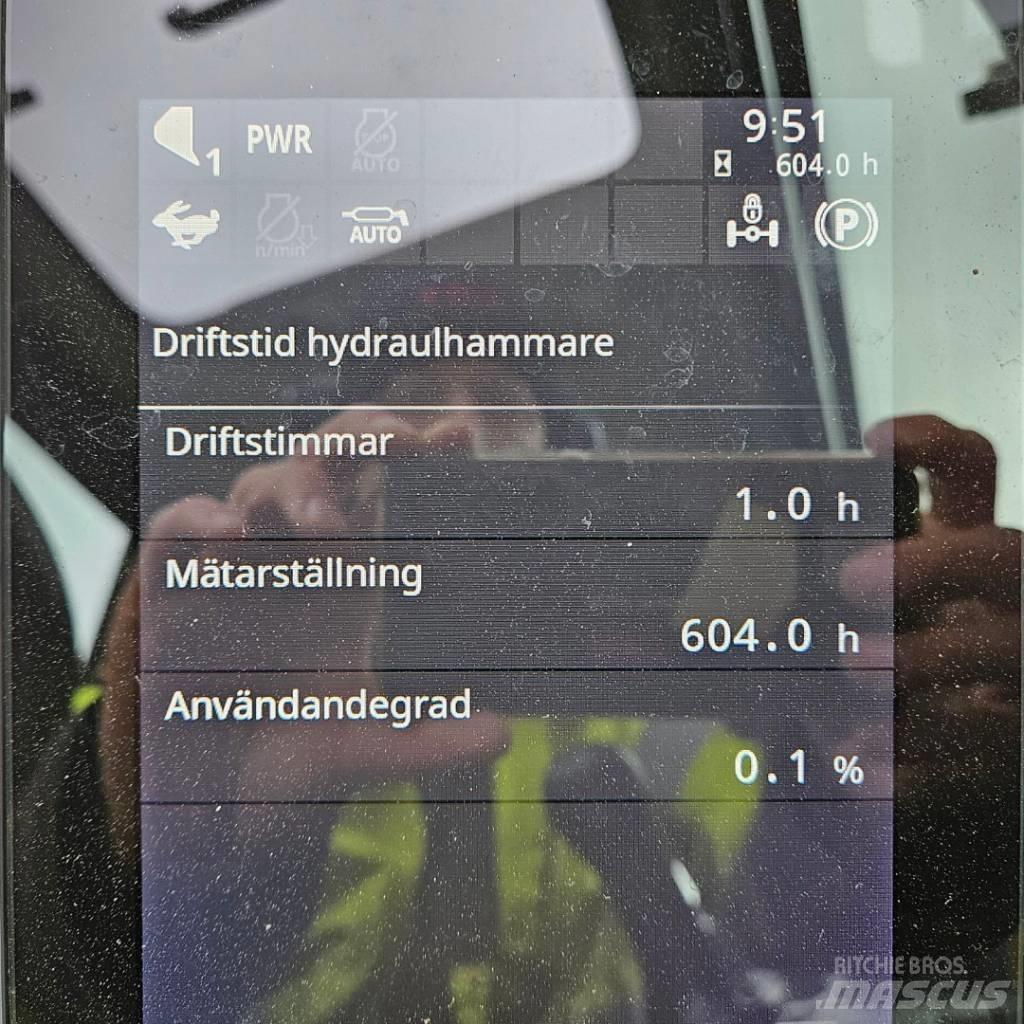 Hitachi ZX 135W Gravemaskiner på hjul
