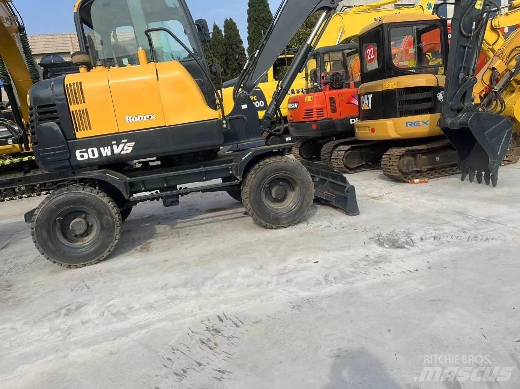 Hyundai R60W-9 Gravemaskiner på hjul