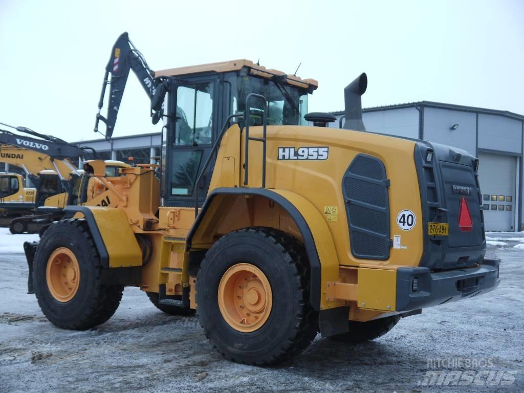 Hyundai HL 955 Læssemaskiner på hjul