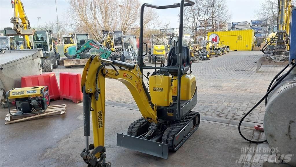 Wacker Neuson 803 Gravemaskiner på larvebånd
