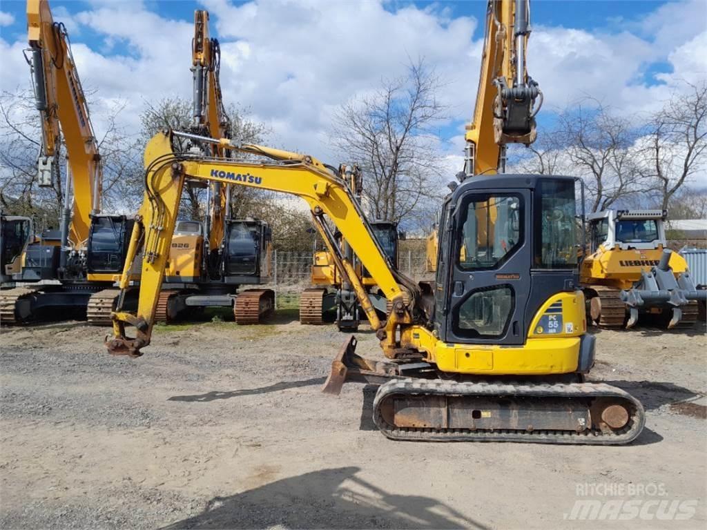 Komatsu PC55MR-3 Minigravemaskiner