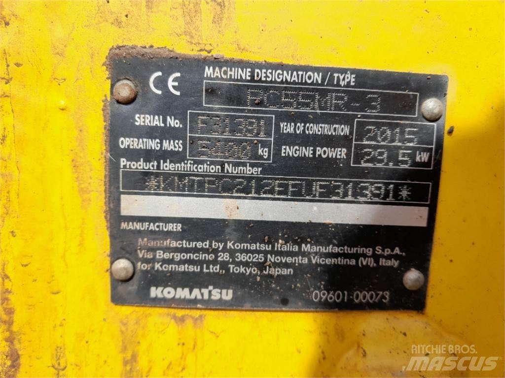 Komatsu PC55MR-3 Minigravemaskiner