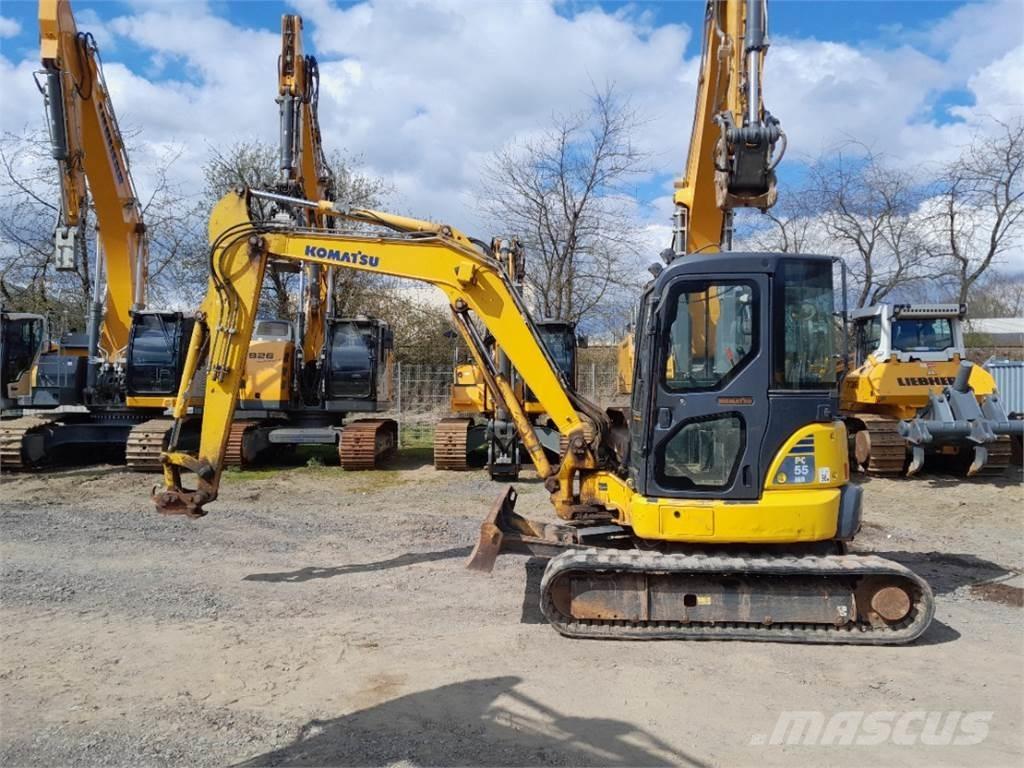Komatsu PC55MR-3 Minigravemaskiner