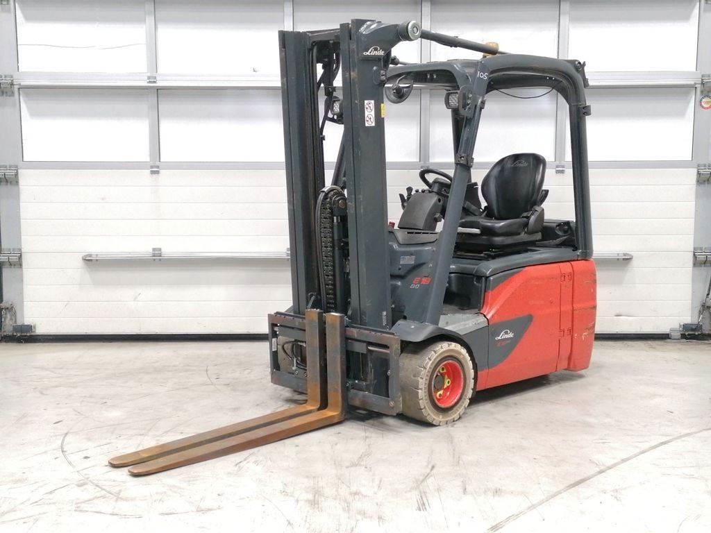 Linde E18-02 El gaffeltrucks