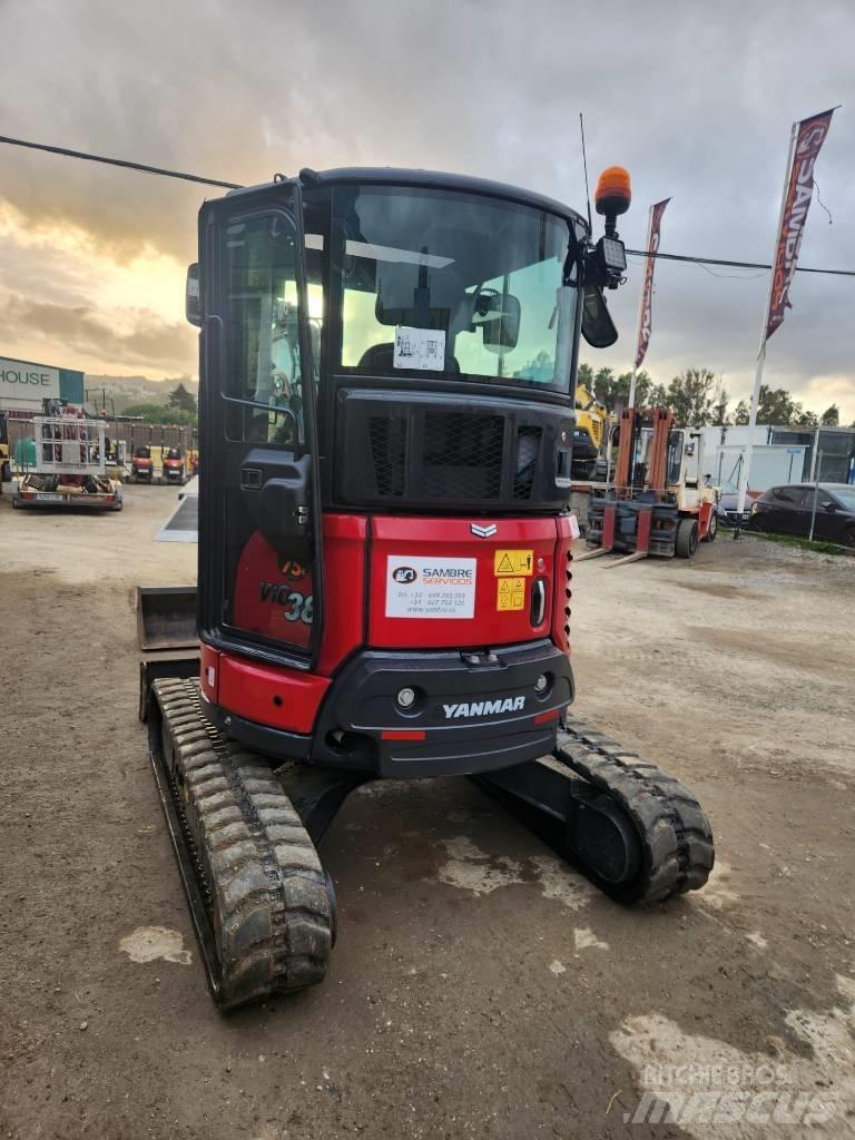 Yanmar vio38-6 Minigravemaskiner