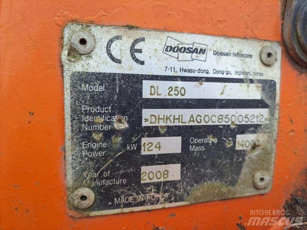 Doosan DL 250 Læssemaskiner på hjul