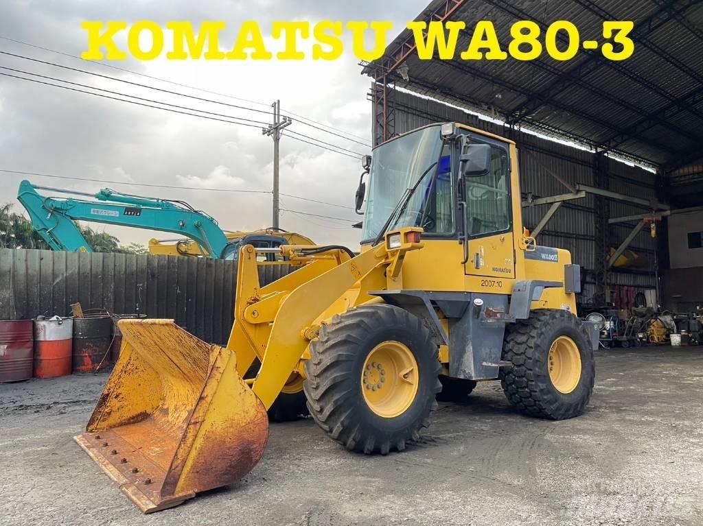 Komatsu WA80-3 Læssemaskiner på hjul