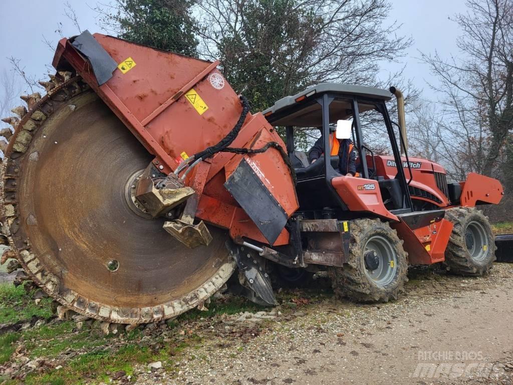 Ditch Witch RT125 Kædegravere