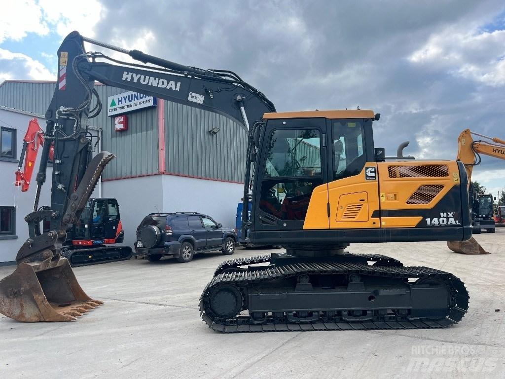 Hyundai HX 140 AL Gravemaskiner på larvebånd