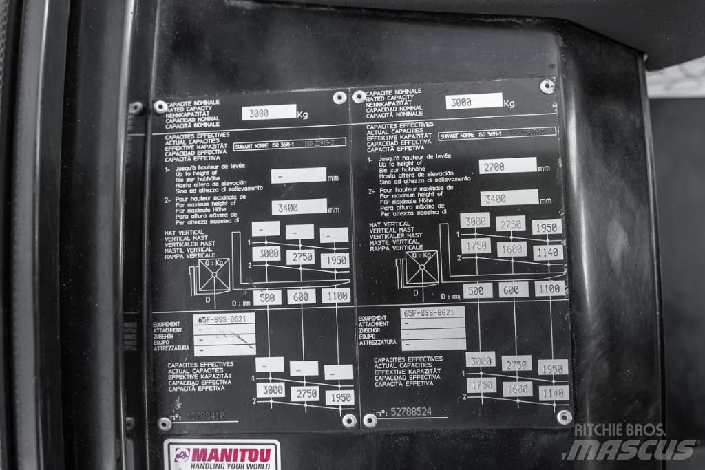 Manitou MC 30-4 Diesel gaffeltrucks