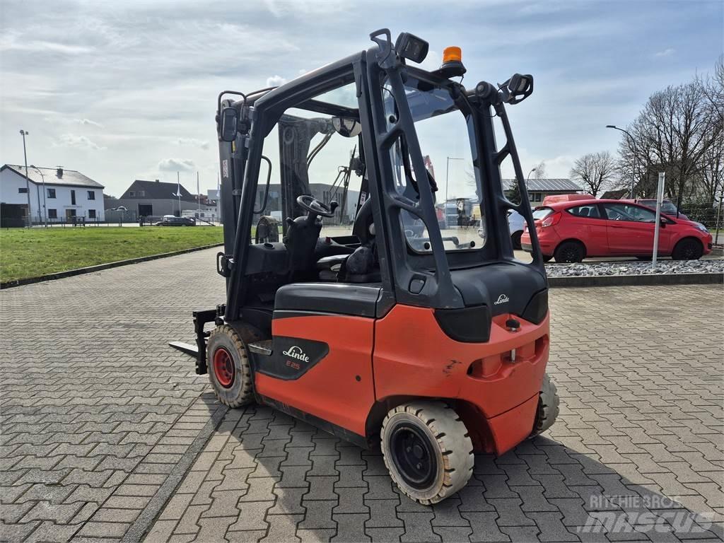 Linde E25 El gaffeltrucks
