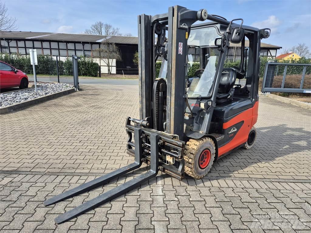Linde E25 El gaffeltrucks