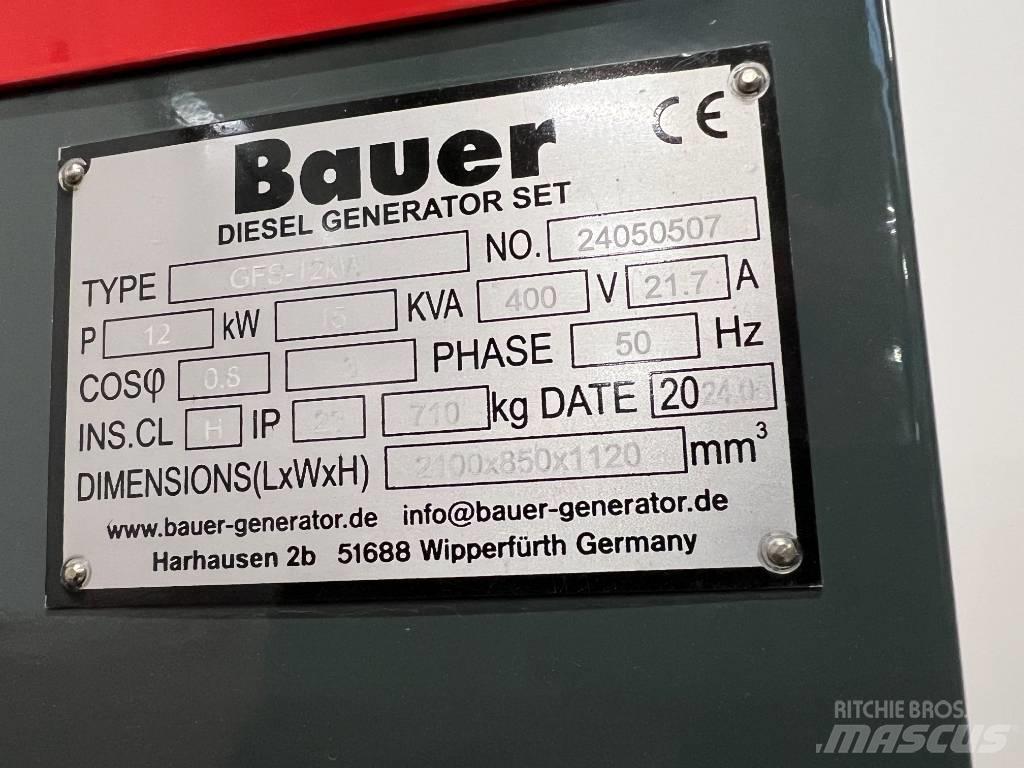 Bauer GFS-12 Dieselgeneratorer