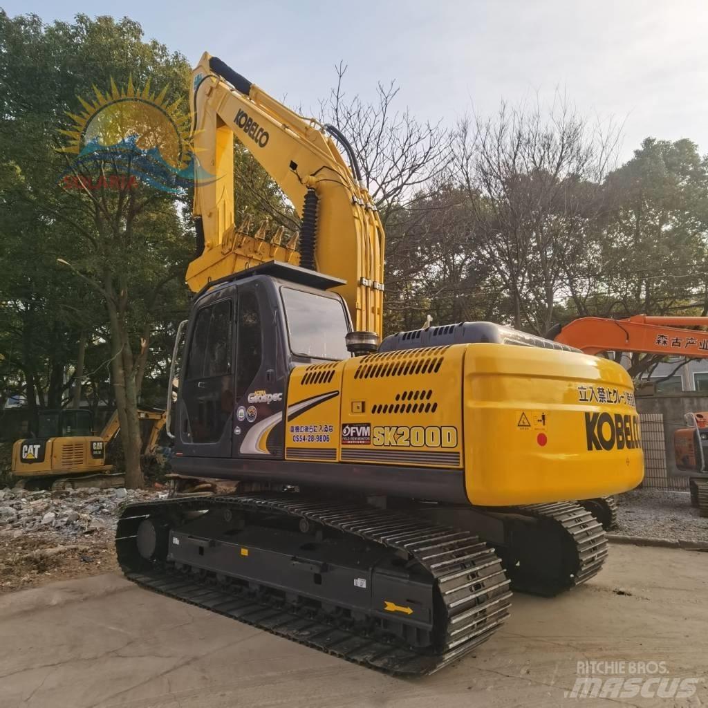 Kobelco SK 200 Gravemaskiner på larvebånd