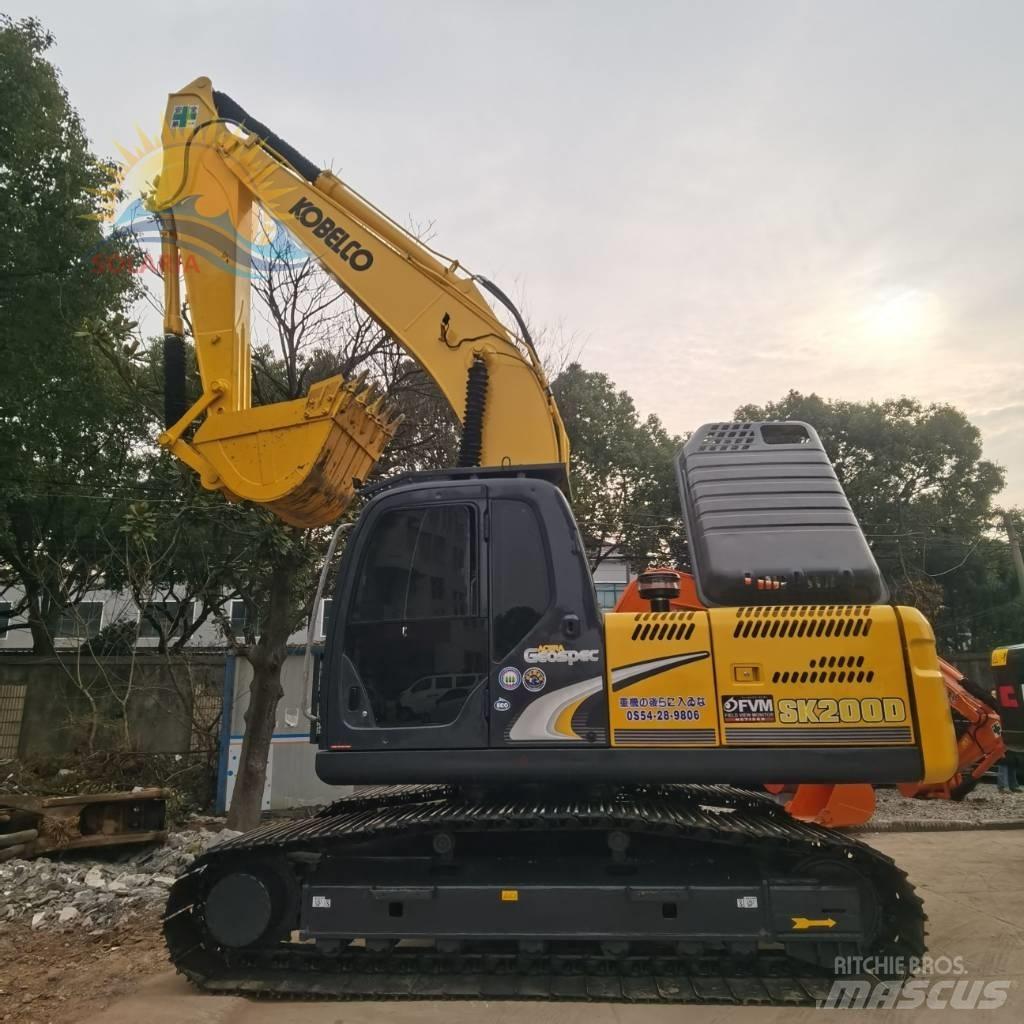 Kobelco SK 200 Gravemaskiner på larvebånd