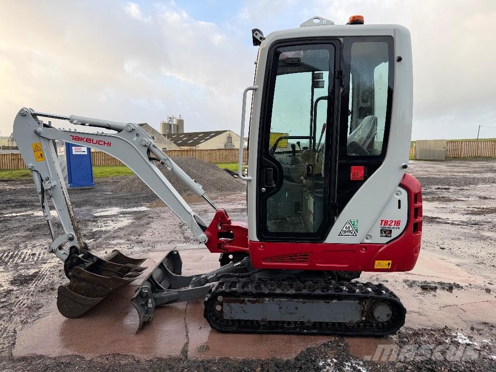 Takeuchi TB 216 Minigravemaskiner