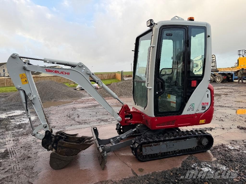 Takeuchi TB 216 Minigravemaskiner