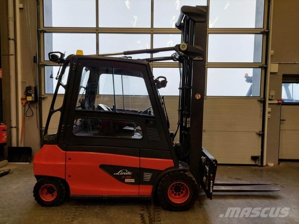 Linde E 35 El gaffeltrucks