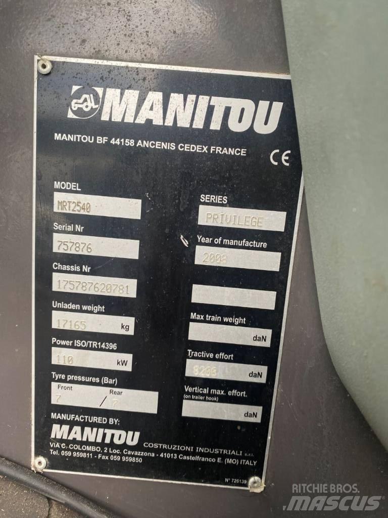 Manitou MRT 2540 Teleskoplæssere