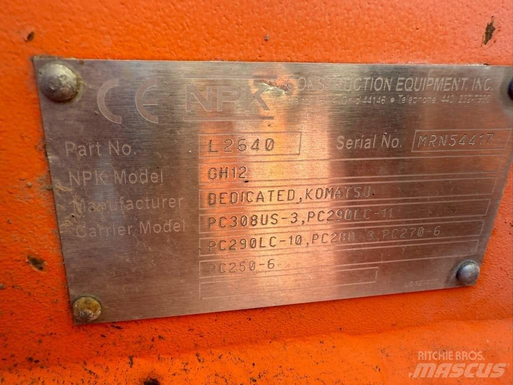NPK GH 12 Hydraulik / Trykluft hammere