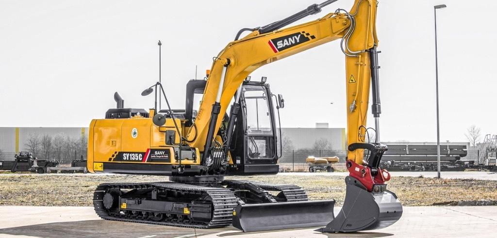 Sany SY135C Gravemaskiner på larvebånd