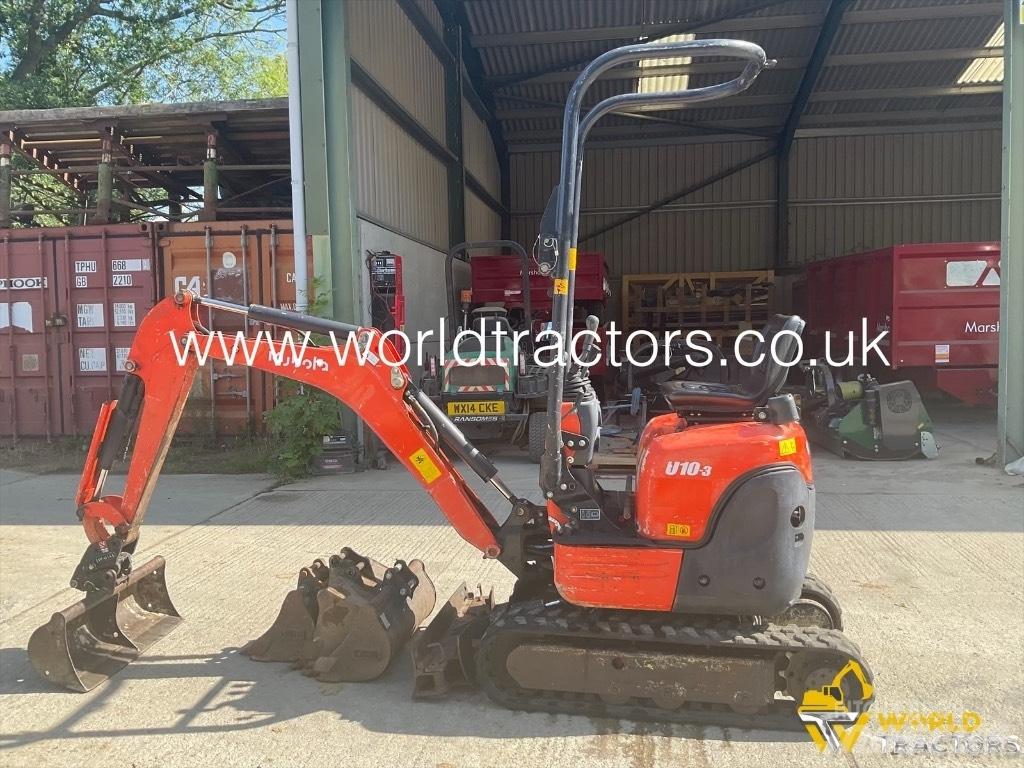 Kubota U 10-3 Minigravemaskiner
