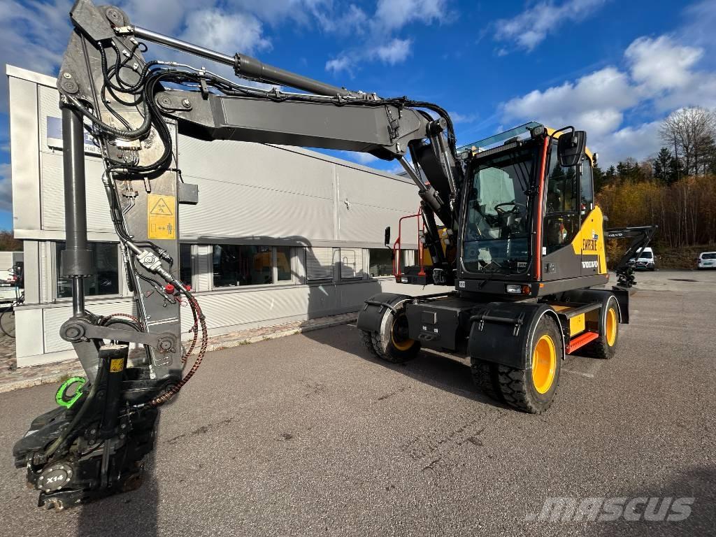 Volvo EWR130E Gravemaskiner på hjul