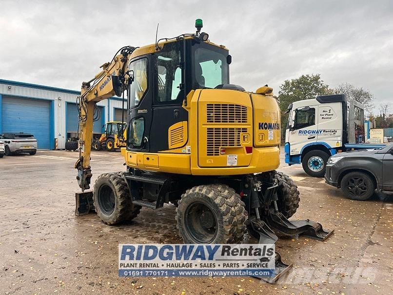 Komatsu PW 98 MR-11 Gravemaskiner på hjul