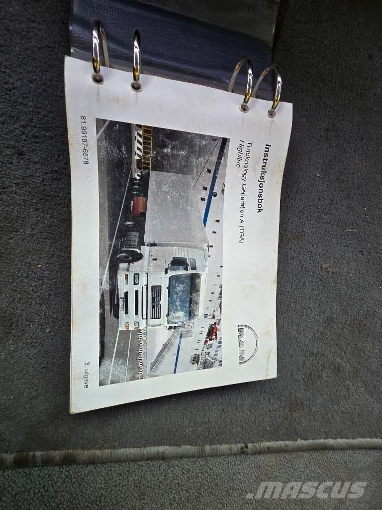 MAN TGA 26.413 Lastbiler med tip