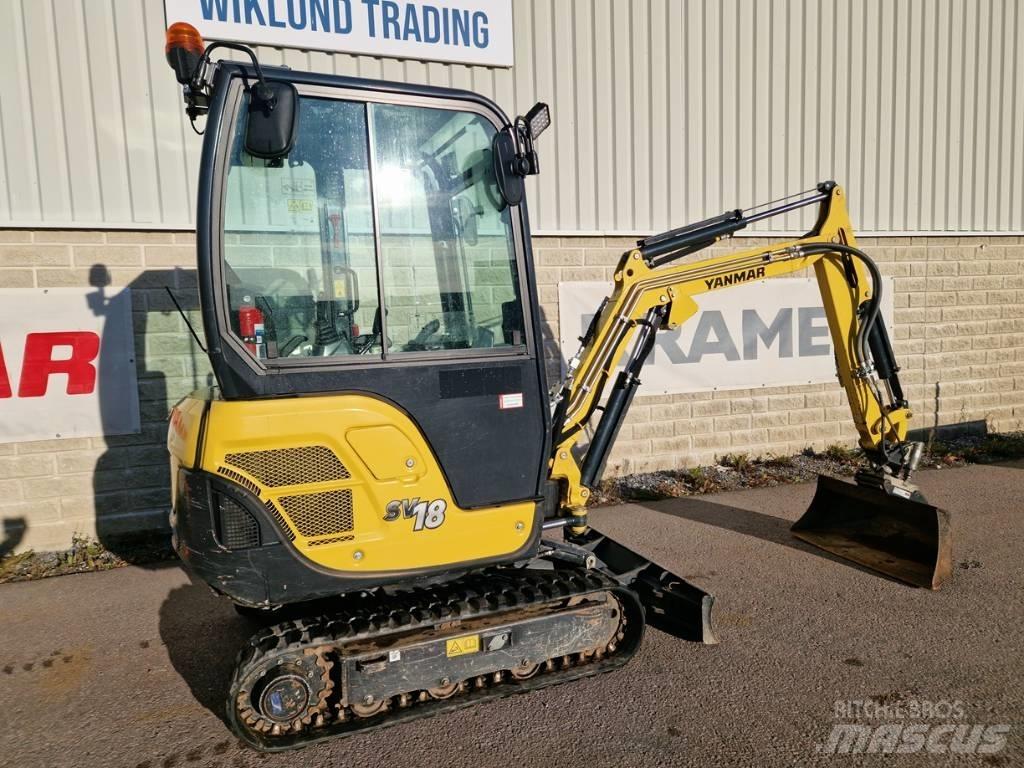 Yanmar SV 18 Minigravemaskiner