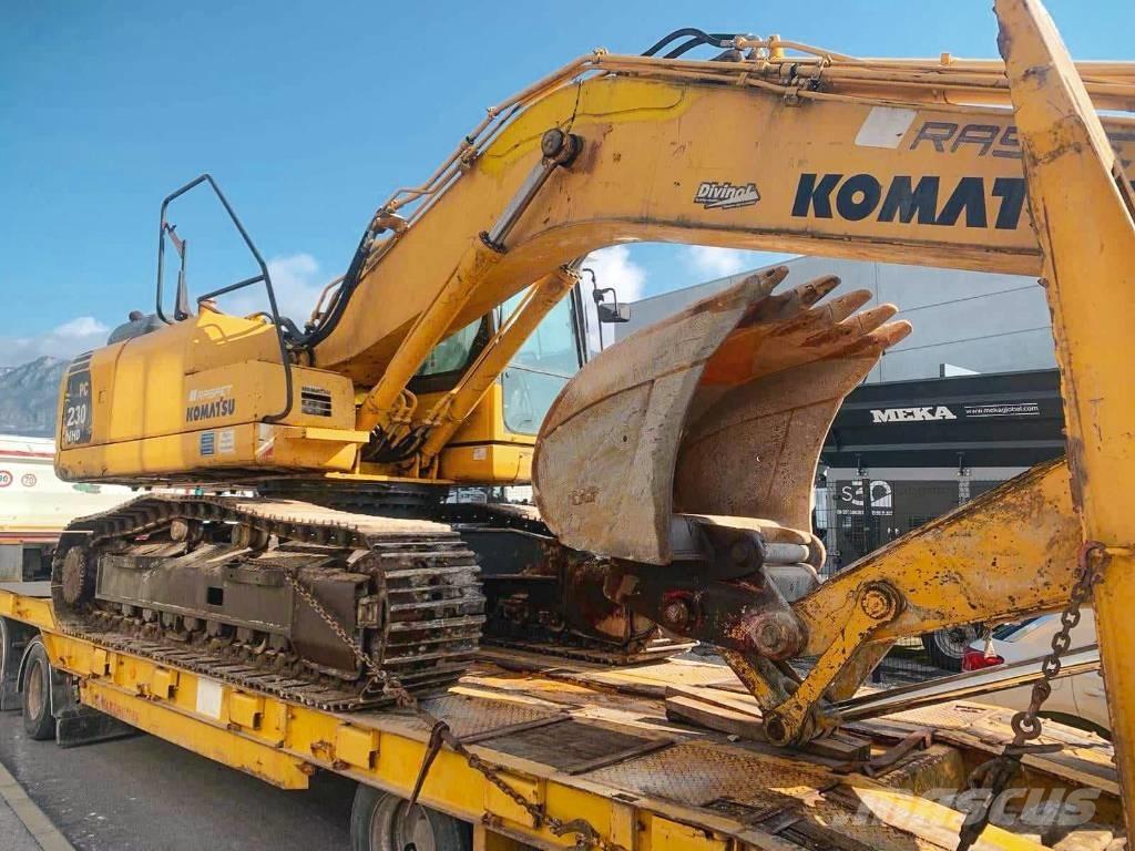 Komatsu PC 230 NHD Gravemaskiner på larvebånd