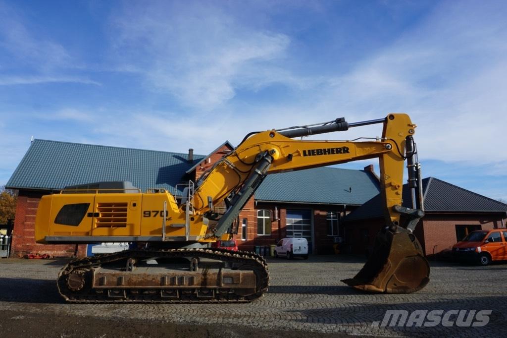 Liebherr R 970 SHD Gravemaskiner på larvebånd