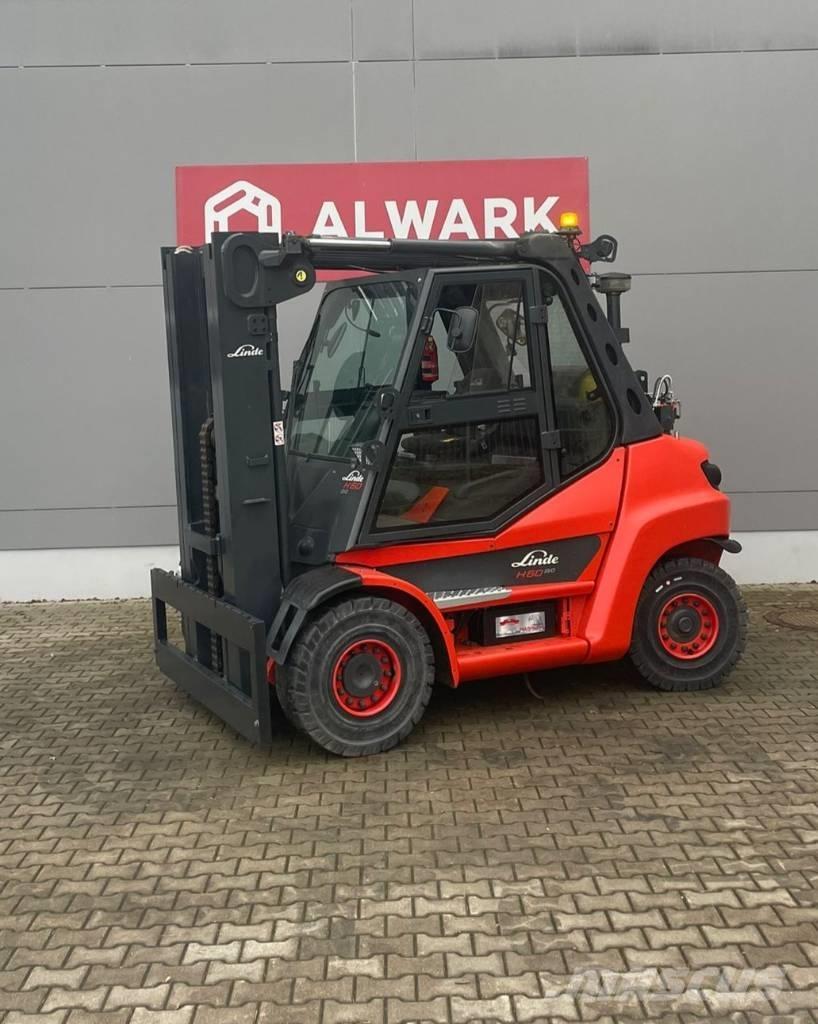 Linde H60T LPG gaffeltrucks