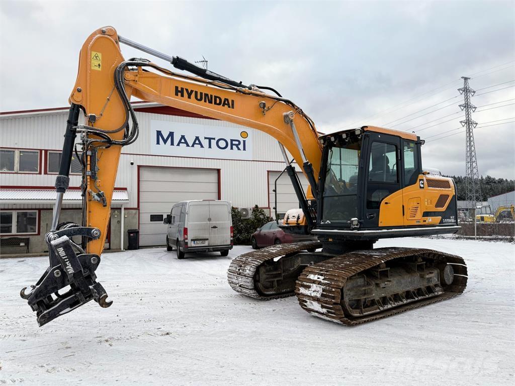 Hyundai HX140 HWC Gravemaskiner på larvebånd