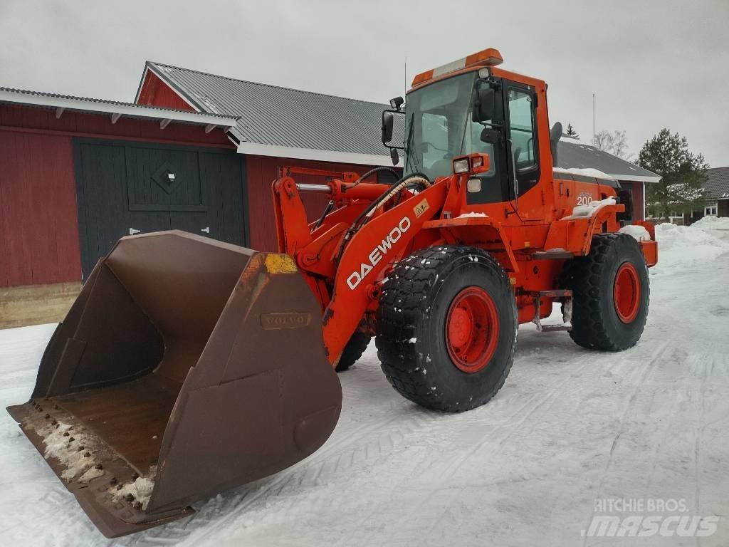 Daewoo 200-V Mega Læssemaskiner på hjul