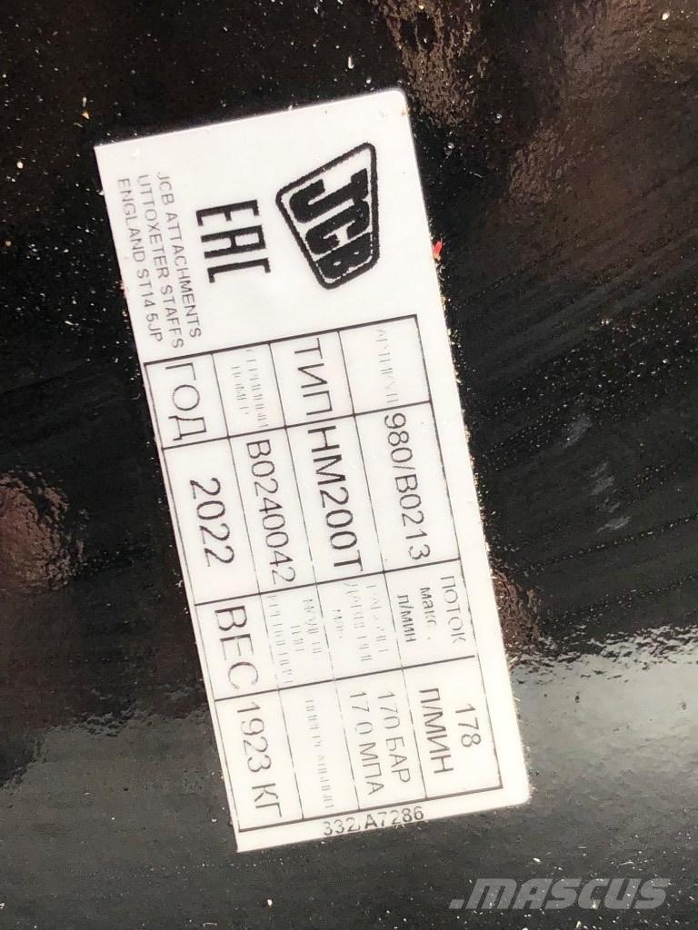 JCB HM200T Hydraulik / Trykluft hammere