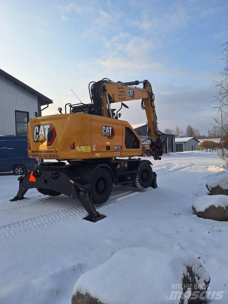CAT M 318 Gravemaskiner på hjul
