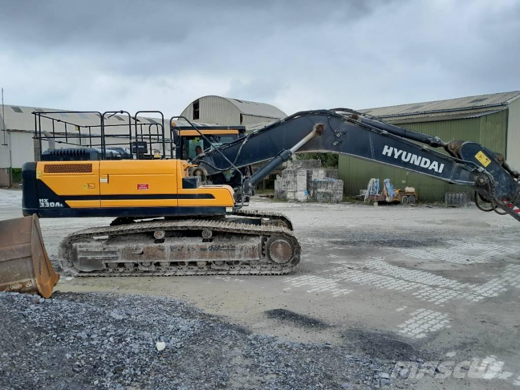 Hyundai 330AL Gravemaskiner på larvebånd