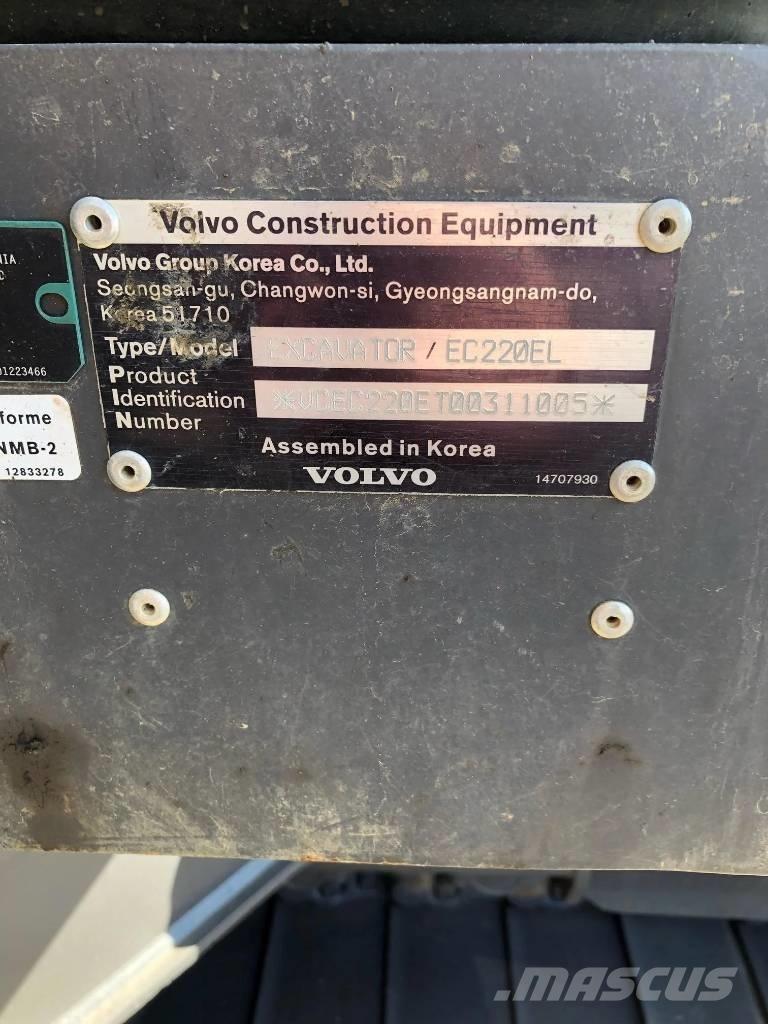 Volvo EC 220 EL Midi-gravemaskiner 7t - 12t
