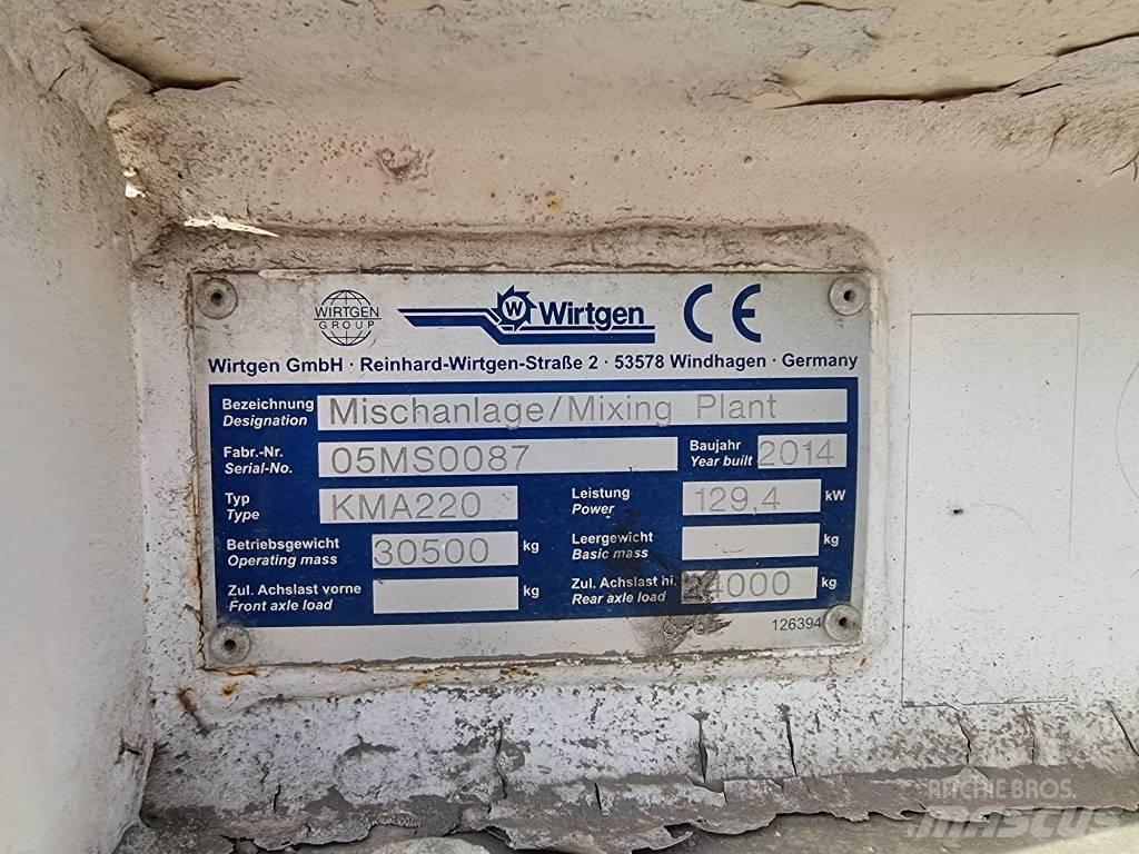 Wirtgen KMA220 Asfaltrecyclere